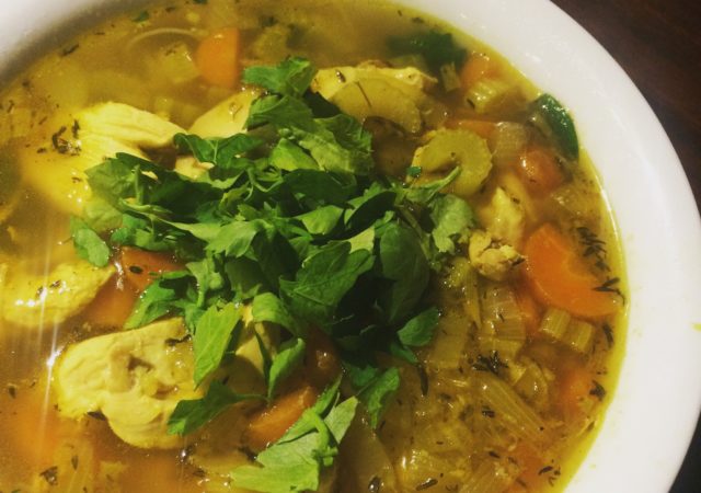 Chicken soup really can be good for the soul